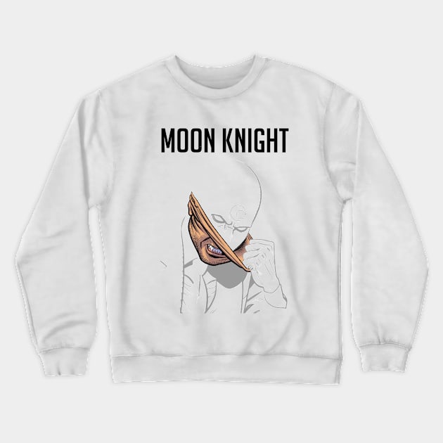 moon knight Crewneck Sweatshirt by draculadesnudo